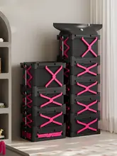 MAYIBOX 折りたたみ式 圧縮収納ボックス【免穴あけ・衣類・季節ごと・整理用】（セットアップ対応）