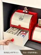 フリップトップデザインの大容量収納ボックス【鍵やマスクなどの小物用・ホコリ対策・玄関用】