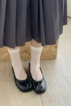 ガラスシルクスプリットトゥソックス春夏薄手
