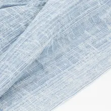 青いウォッシュドデニム生地【厚手・手作り衣服デザイン用】