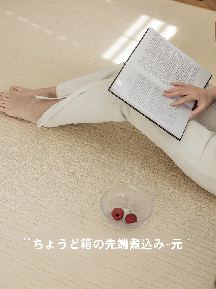 絨毯の種類としての聚酯纤维製厚手リビング用カーペット：北欧風の実用性とメンテナンス性を解説