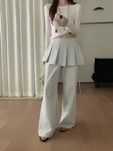 圧縮プリーツデザインのハーフパンツ【取り外し可能なヒップカバー付き・スタイル・カジュアル】（セットアップ対応）
