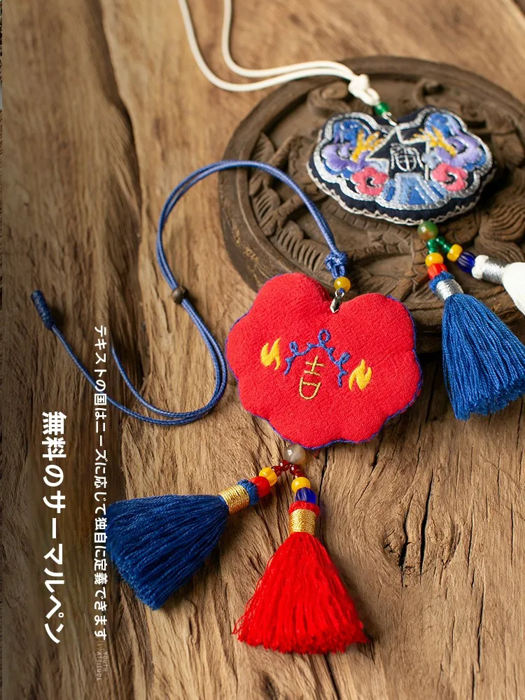 ハンドメイド平安符刺繍キット：初心者向けポーチ型DIYで副業を始める