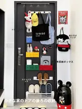 かわいいドア磁気吸引 収納ケース 玄関ドア