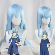 リムルコスプレウィッグ【ショートヘア・ロングヘア】（セットアップ対応）
