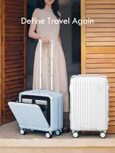 アルミフレーム 前開きキャリーバッグ【軽量・旅行用・おしゃれ】