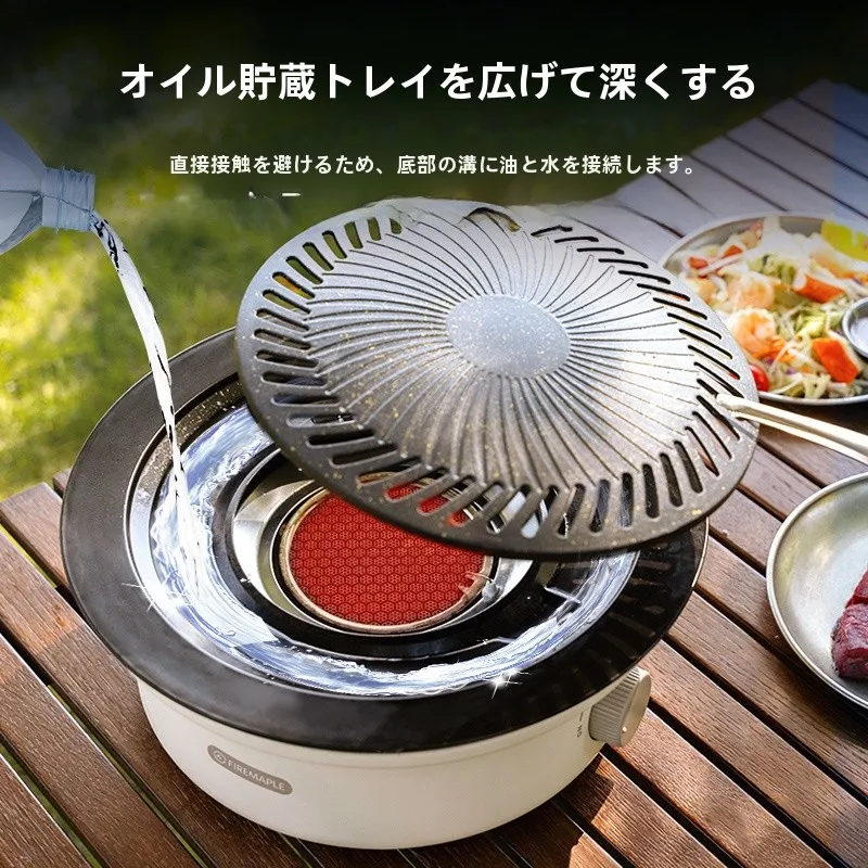 シングルバーナー カセットコンロ 用 アルミニウムノンステック焼き板の実用性と性能解析