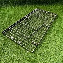 アウトドア用 ステンレス製バーベキューグリル【煙の出ない焼き肉用・キャンプ・庭用】