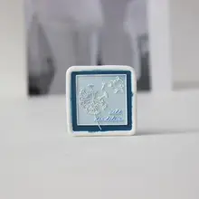 封蝋スタンプ 変形 デイジー ローズ 桜 手 紙 封筒 手帳 デコ DIY「moodtape.」
