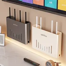 壁掛け用WiFiルーター隠しボックス【配線整理用・多機能】