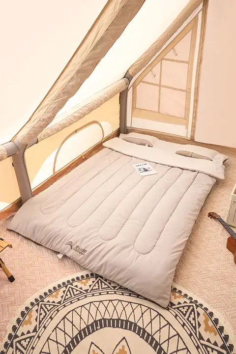 BSWolf ダブルスリーピングバッグ【アウトドア・キャンプ用・通年対応】