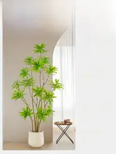 リアルな観葉植物 大型の人工ツリー リビング 高級 装飾花 インテリア