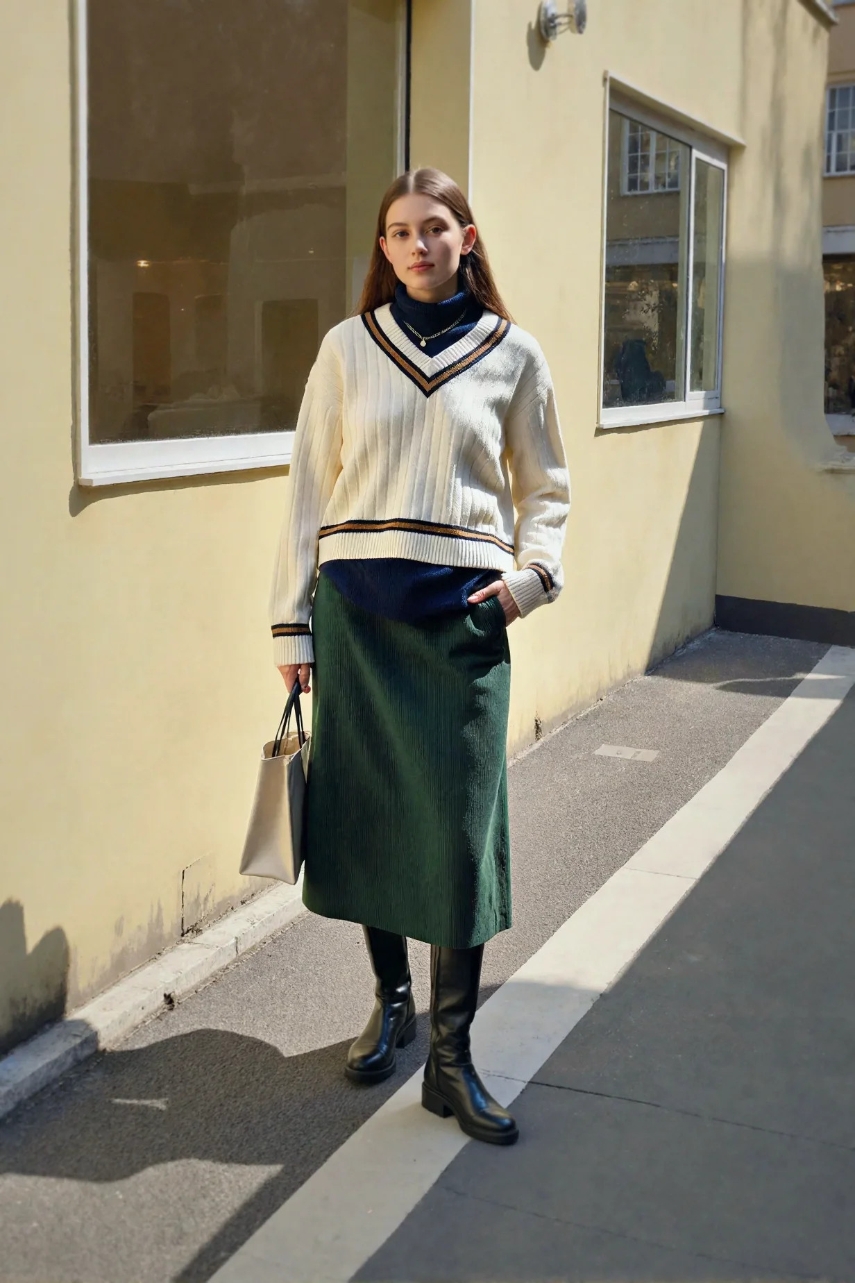 大人可愛いの本質とスタイル作りを徹底解説｜高首ニット・ワイドパンツのコーデ術