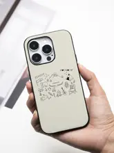 真皮製の彩色携帯電話ケース【アウトドア・キャンプ風・防落下】