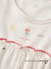女の子用 夏用薄手ワンピース【ノースリーブ・お昼寝・ホームウェア】
