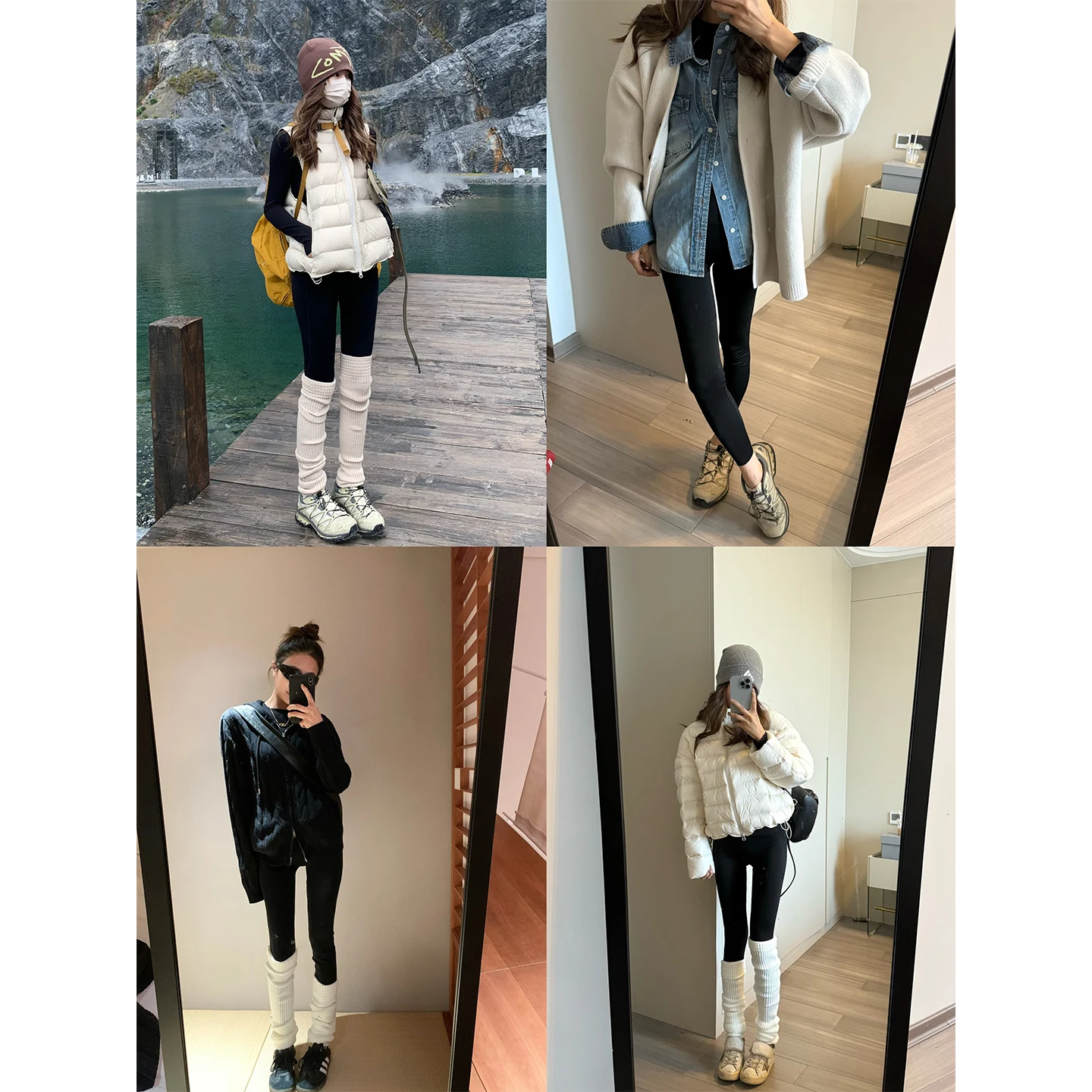 秋冬用 ストレッチヨガパンツは加齢肌にも優しくスリムフィット