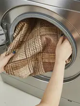 高級感のあるレトロ風洗える玄関マット【耐摩耗性・滑り止め付き・擬似麻素材】