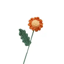 小さなデイジー ブーケ 卒業祝い 女友達用 手作り感覚 本物そっくりの花