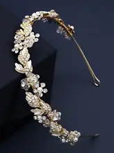 子供用ラインストーン付きカチューシャ【エナメルクリスタル装飾・演出用・結婚式用】