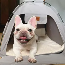 ペットテント ペットハウス 猫 犬 オールシーズン 通気性 防水 丸洗い可能 組み立て不要 ワンタッチ キャンプ アウトドア 室内