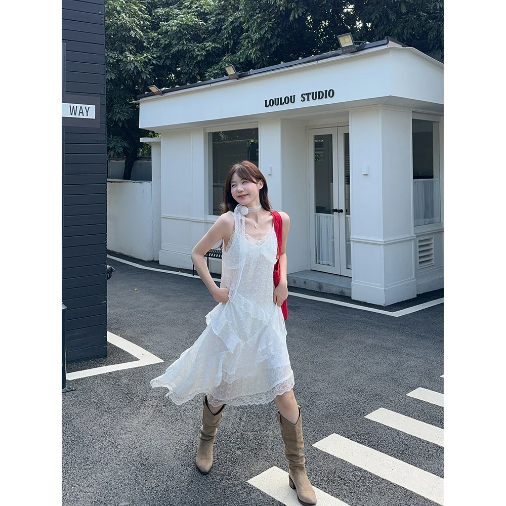 キャミワンピ レースはどんな感じ？不規則なデザインが魅力の春の1着に出会った話