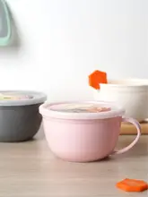 蓋付きスープカップ【電子レンジ対応・密閉型・食材ボックス】