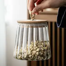 食品グレードの大容量ガラス保存容器【密閉型・透明・キッチン用】