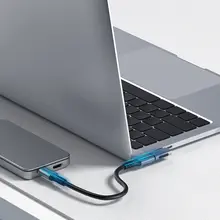 Hagibis Type-C 変換アダプタ 延長ケーブル 90度 L字型 U字型 直角 オスメス USB4 40Gbps Thunderbolt3 4対応 フル機能 iPhone 17 18対応 「HAGIBIS」