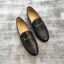 極上の柔らかさ！マルチデザインのローファーシューズ【英倫風・真皮・平底】