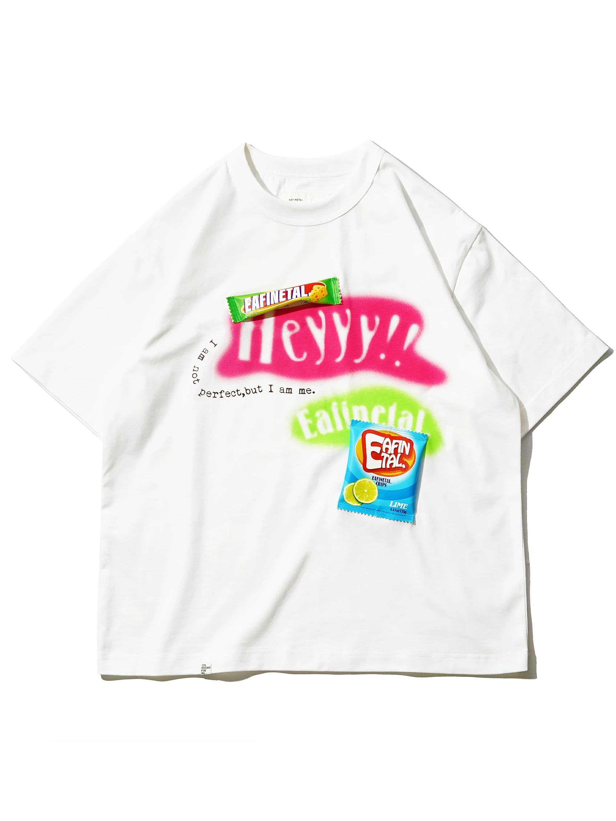 ユニークなデザインの立体プリントTシャツ：ルーズフィットで旅行シーンに最適なデザイン商品