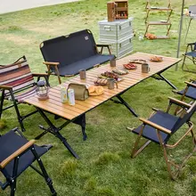 Naturehike 折りたたみテーブル キャンプ アルミ製 軽量 ポータブル アウトドア 行軍ベッド用テーブル 「Naturehike」