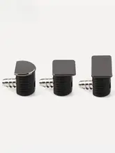 シンプルデザインの3in1棚支持金具【家具用・キャビネット・クローゼット対応】