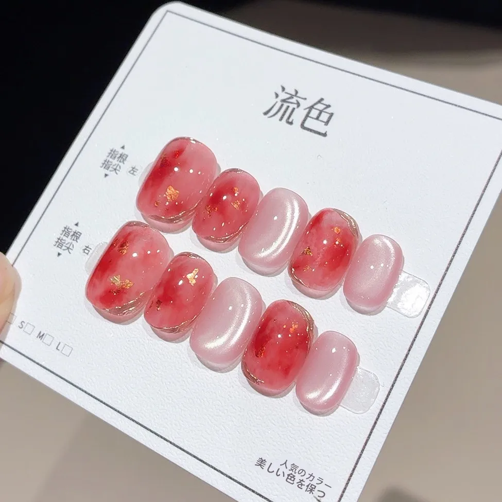 赤いネイルチップを選ぶときに迷うなら、この1つのスタイルが解決しますか？