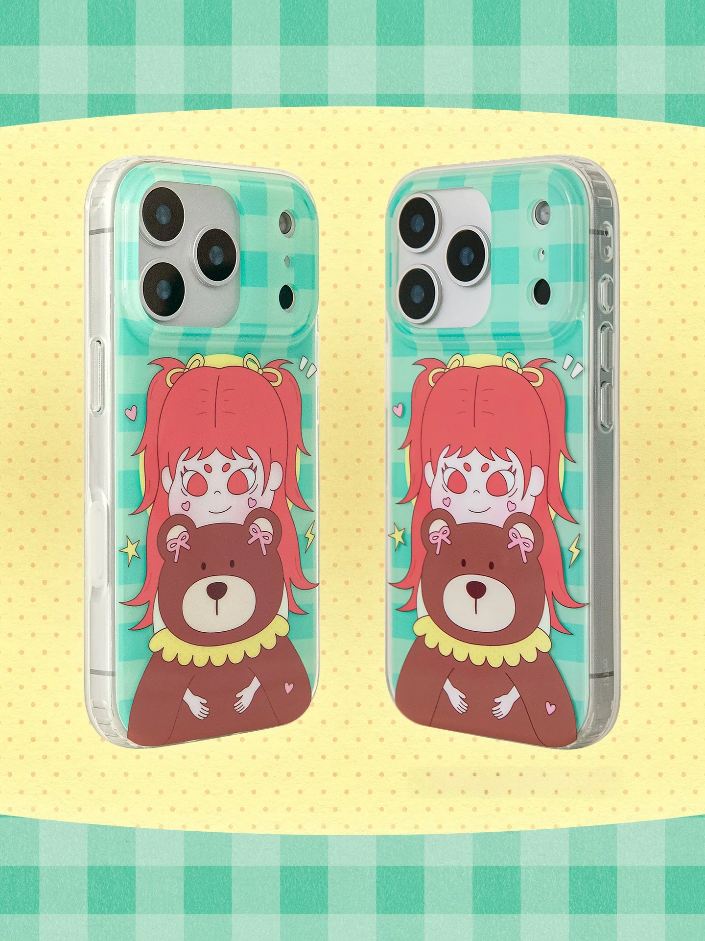 かわいいクマデザインのiPhoneマグネットケース：レトロかわいいスタイルの実用性と使い勝手を解説