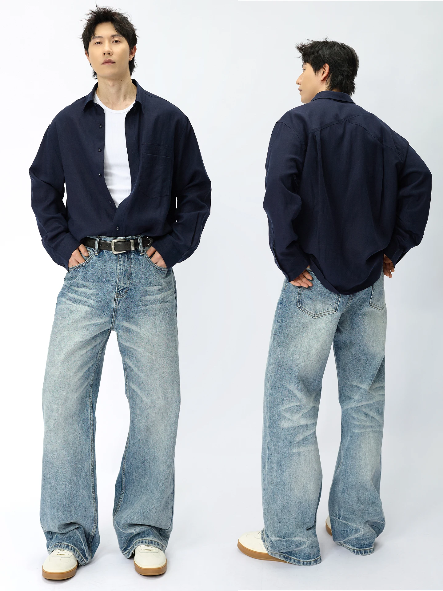 20代の日常に合うシャツは、シンプルな純色が勝る？