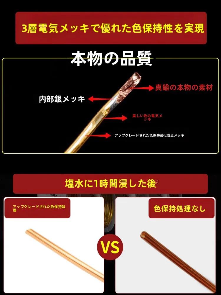 かぎあみをどう使うか？実は、手作りジュエリーの世界で最も大切な「細銅線」がここに！