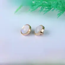 高級シフォンブラウス用パール金属ボタン【円形・マッシュルーム型・手縫い用】