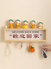 玄関用キー収納オブジェ【創意デザイン・靴箱用・インテリア装飾】