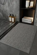 バスマット トイレマット ラグ 吸水 速乾 滑り止め 高級感 おしゃれ 浴室 洗面所 トイレ