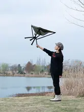 iClimb 折りたたみ月椅子【高耐荷重・アウトドア・フィッシング・パラソル椅子】