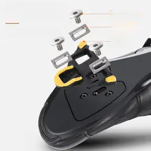 West Biking SPD対応 ロックペダル ナイロン製 クリートセット付き ロードバイク用 自転車用品「WEST BIKING」