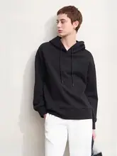 フード付きローズ刺繍入りパーカー【極上の柔らかさ・ゆったりしたデザイン・レディース用】