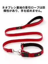 犬用リード【中型・大型犬対応・ペット用・引っ張り防止・カラーオプション】