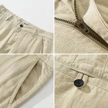 夏用 リネン混紡カジュアルパンツ【薄手・ストレート・無地・クラシックデザイン】（セットアップ対応）