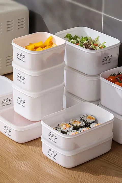 キッチン用大容量食品保存容器【プラスチック製・密封・果物・野菜用】