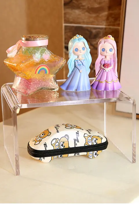 透明アクリル収納ラック【化粧品・フィギュア・靴用・デスク整理】