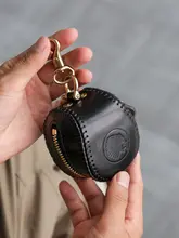 古代ヴィンテージ本革メンズ 小銭入れ