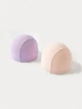 女児用 水泳帽【紫色・ピンク・通気性・夏用・UVカット】