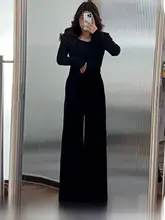 秋季新作大人の女性向けコーディネート 上下セット【フラワー柄・ゆったりシルエット・カジュアル】（セットアップ対応）