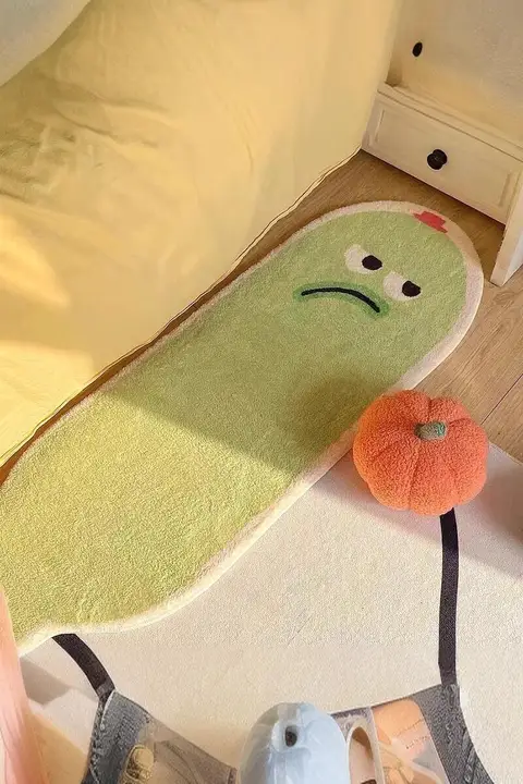 TipToe マルチカラーラグ【寝室・リビング・カジュアルデザイン・床辺用】